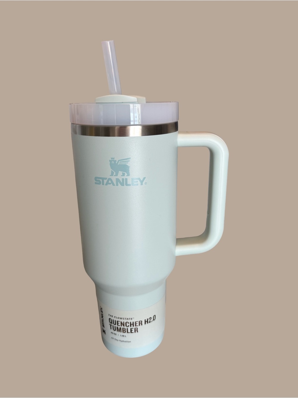 Stanley Quencher H2.0 FlowState 40 oz Tumbler – Light Blue